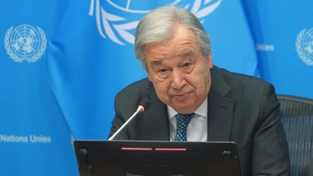 Birleşmiş Milletler Genel Sekreteri Antonio Guterres, Gazze'deki çatışmaların üçüncü yıl dönümünde yaptığı yazılı