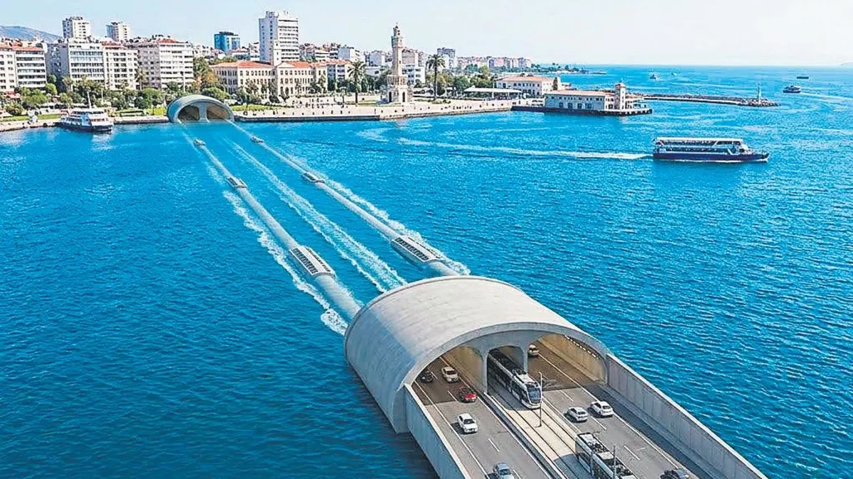 İzmir Büyükşehir Belediye Başkanı Cemil Tugay, göreve geldiği AK Parti'ye geçişinin ardından mega projeler için kolları sıvad