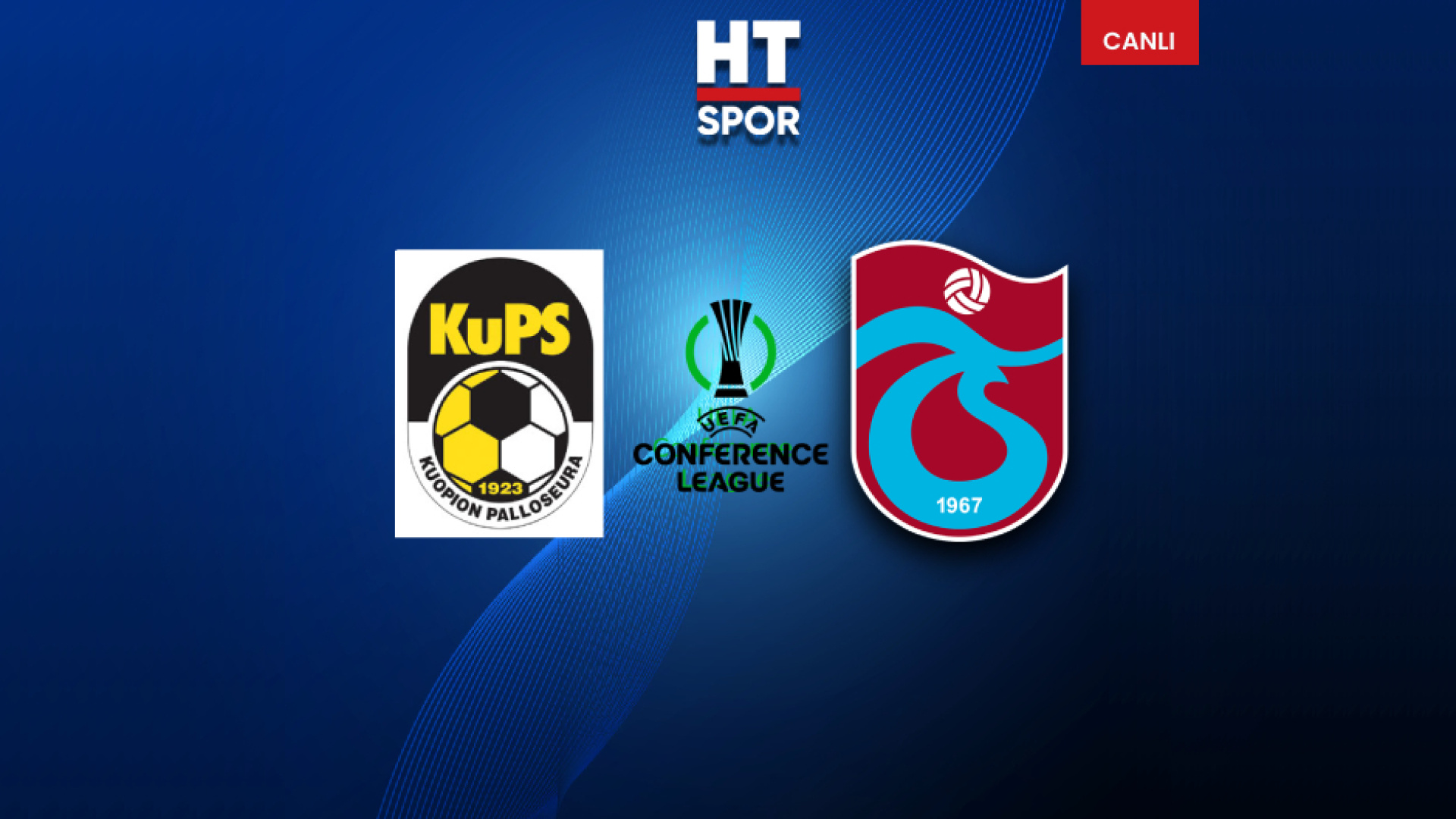 UEFA Konferans Ligi'nin ilk haftasında mücadele eden temsilcimiz Trabzonspor, Finlandiya ekibi KuPS Kuopio ile deplasmanda ka
