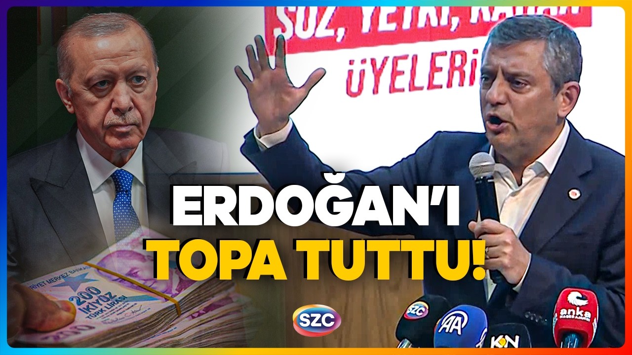 Özgür Özel İsim İsim Saydı, İktidarı Topa Tuttu! ERDOĞAN'I KENDİ SÖZLERİYLE VURDU!