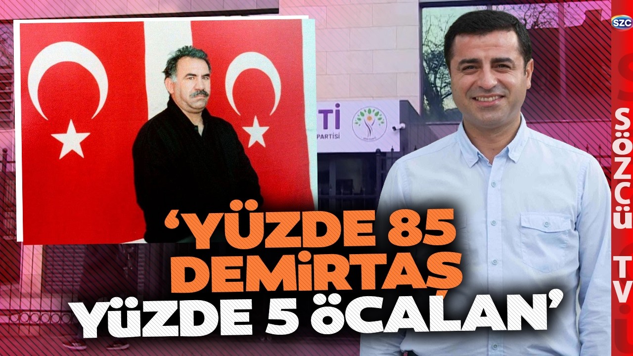 'Yüzde 85'i Demirtaş Diyor' Kritik Araştırmada DEM ve Öcalan Detayı! Mert Uzunsoy Anlattı