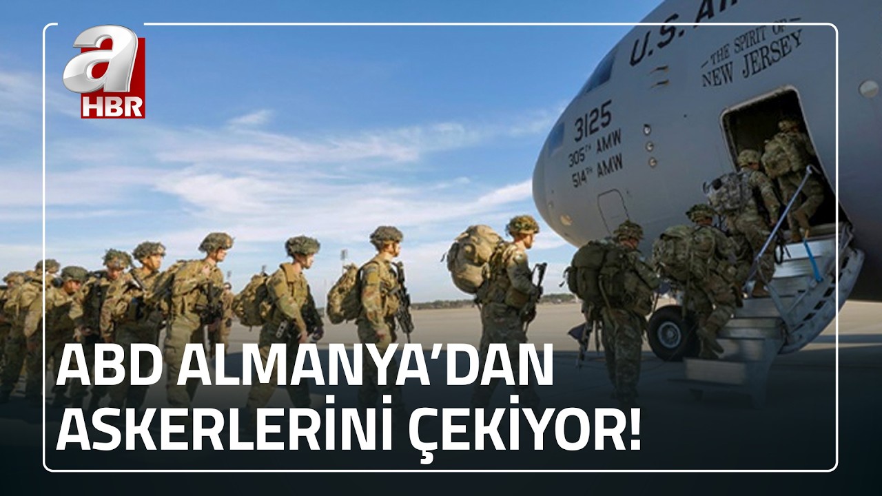 ABD Almanya'dan 5 bin askerini çekme kararı aldı | A Haber
