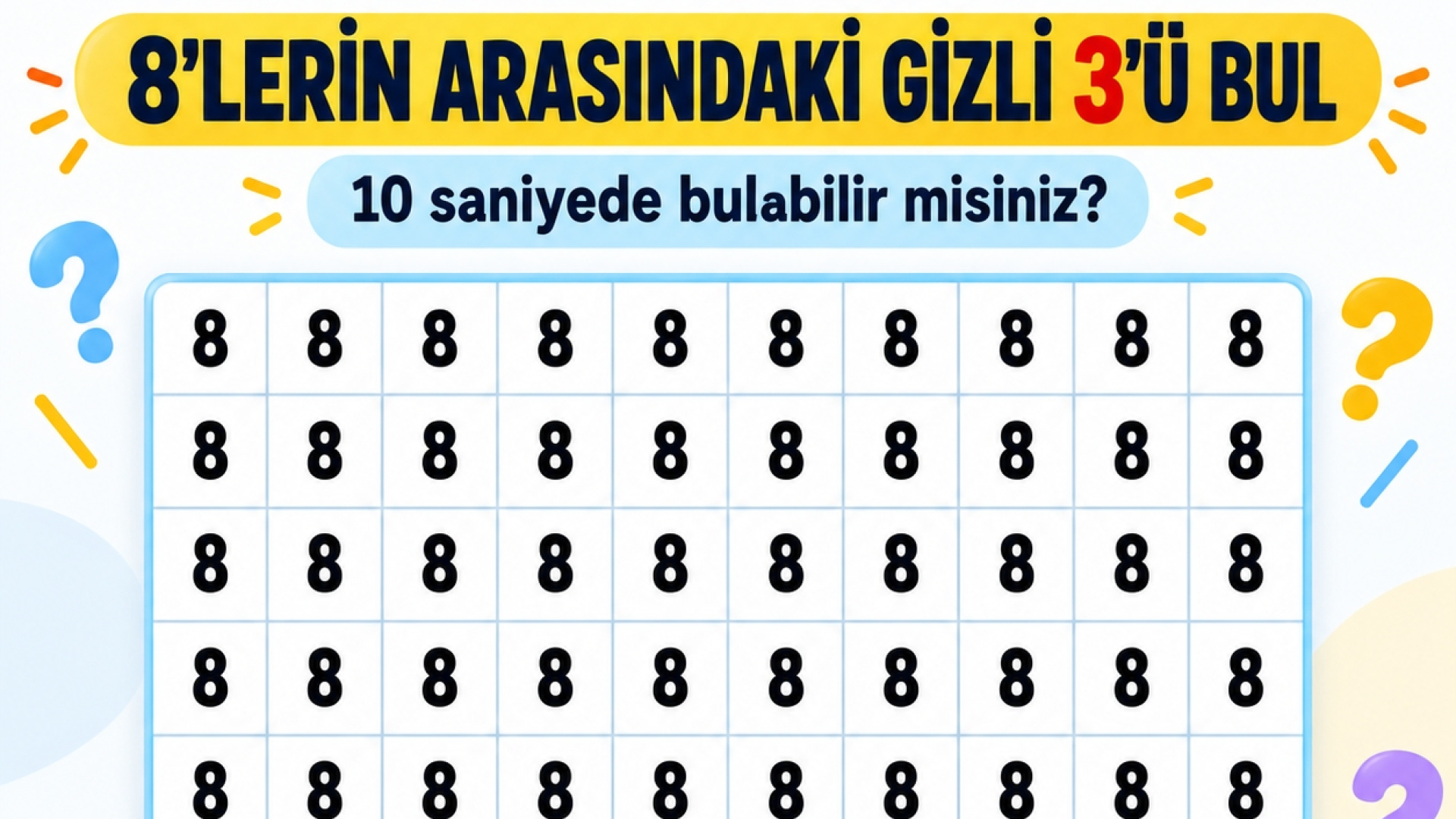 Görsel bulmacalar, bireylerin dikkat ve gözlem yeteneklerini ölçmek için popüler bir yöntem olarak öne çıkıyor.
