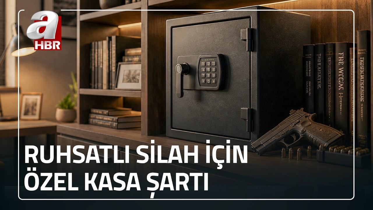 Ruhsatlı silah için özel kasa ve psikolojik test şartı | A Haber