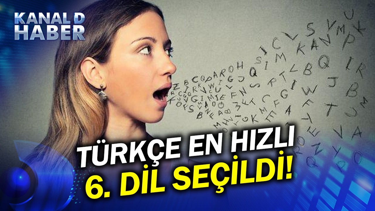 Türkçe Dünyanın En Hızlı Dillerinden Biri Oldu! İşte Dünyanın En Hızlı Dillerinin Listesi...