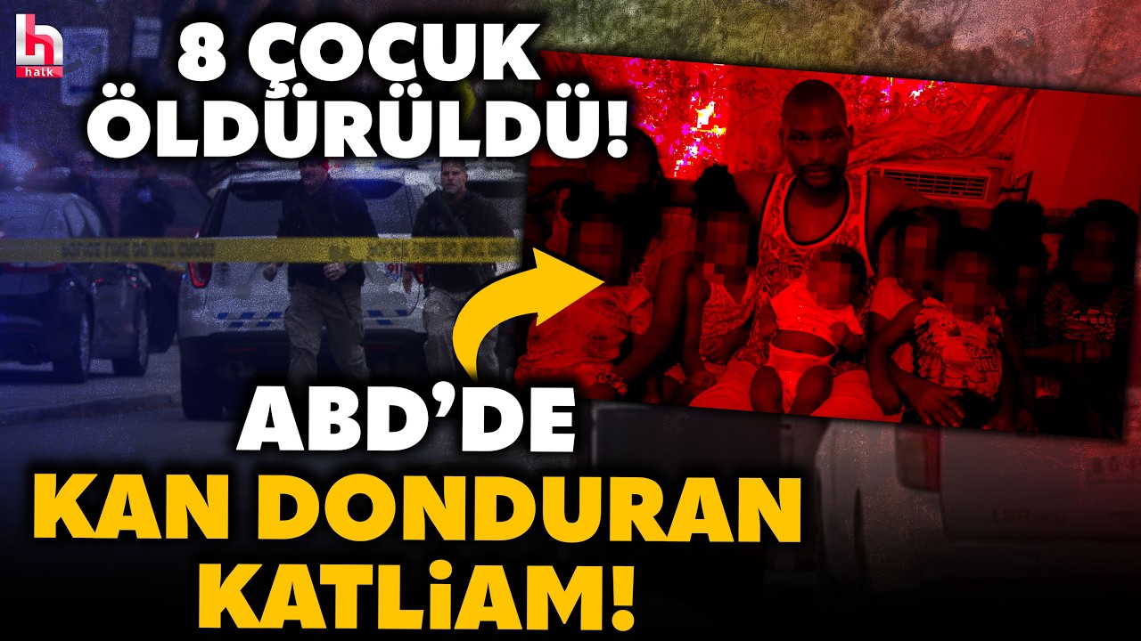 DÜNYAYI AYAĞA KALDIRAN KATLİAM! ABD'de baba 8 çocuğunu katletti! İşte o kan donduran olay!