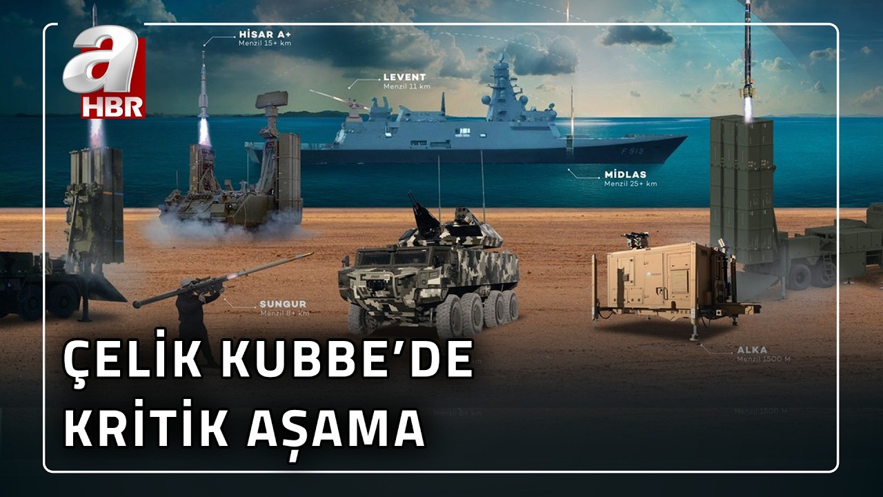 Türkiye'nin Çelik Kubbesinde Envantere Giren Yeni Ürünlere Dair Tüm Detaylar...  | A Haber