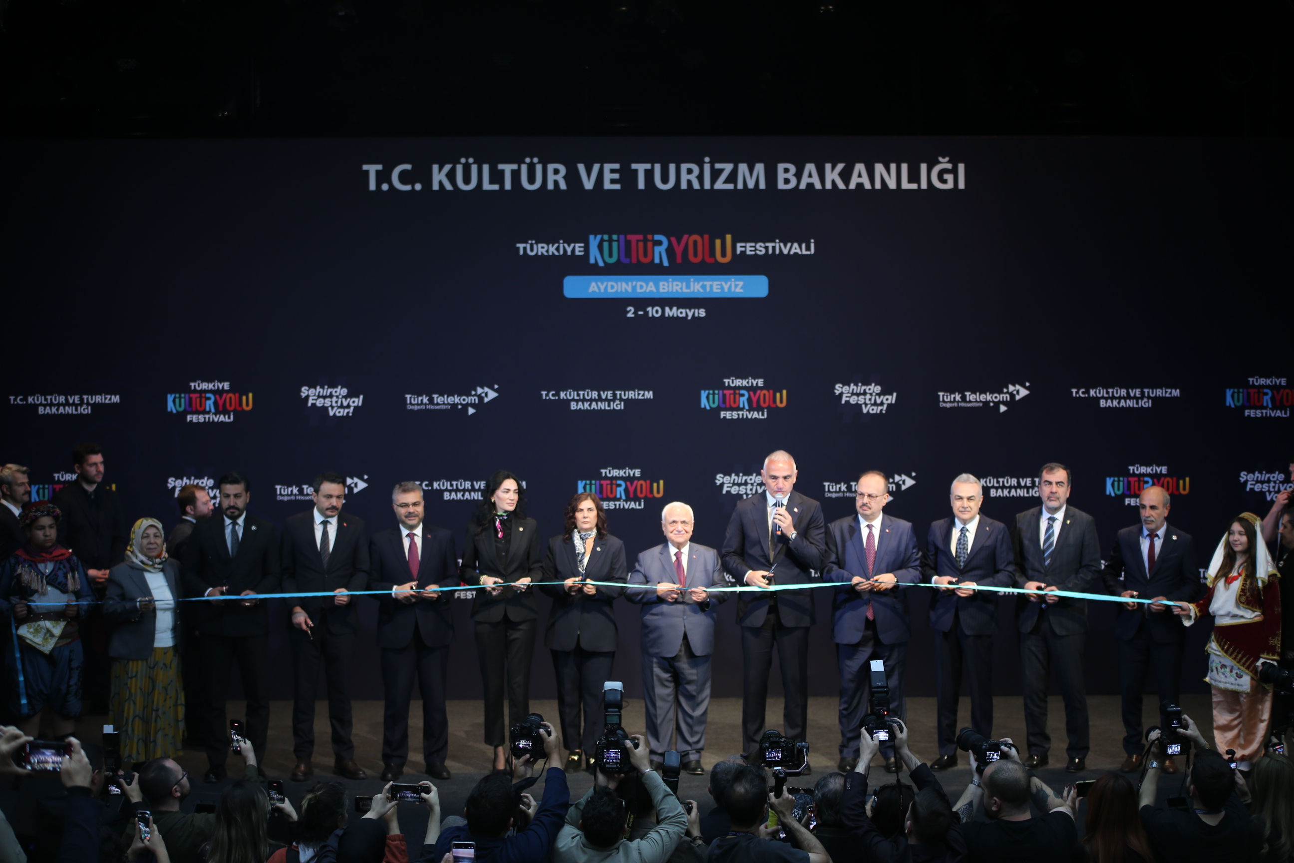 Aydın'da Kültür Yolu heyecanı. Festivalin ikinci durağına yoğun ilgi