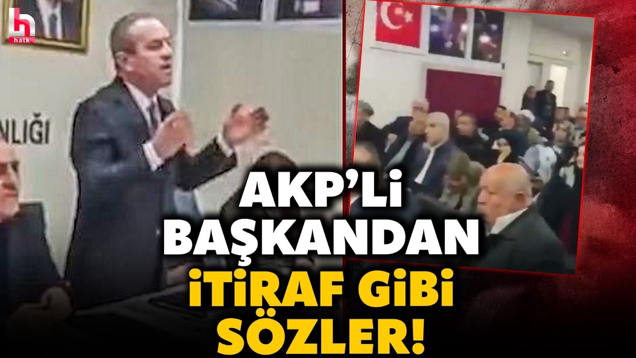 AKP'li başkanın gizli toplantısı ifşa oldu! Hem torpili hem de usulsüzlüğü açık açık itiraf etti!