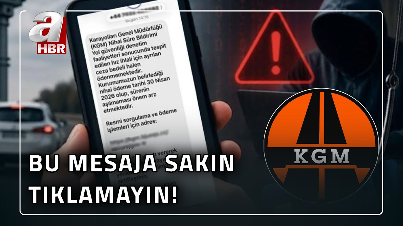 KGM'den Dolandırıcılık Mesajlarına Karşı Vatandaşlara Uyarı: Dikkatli Ve Tedbirli Olun | A Haber