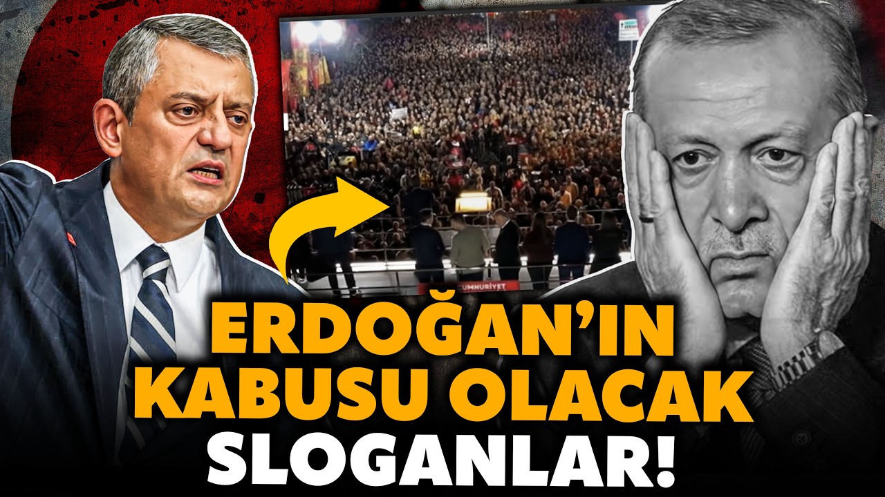 ERDOĞAN BÖYLESİNİ DUYMADI! Ataşehir'de Özgür Özel konuştu; Meydan 